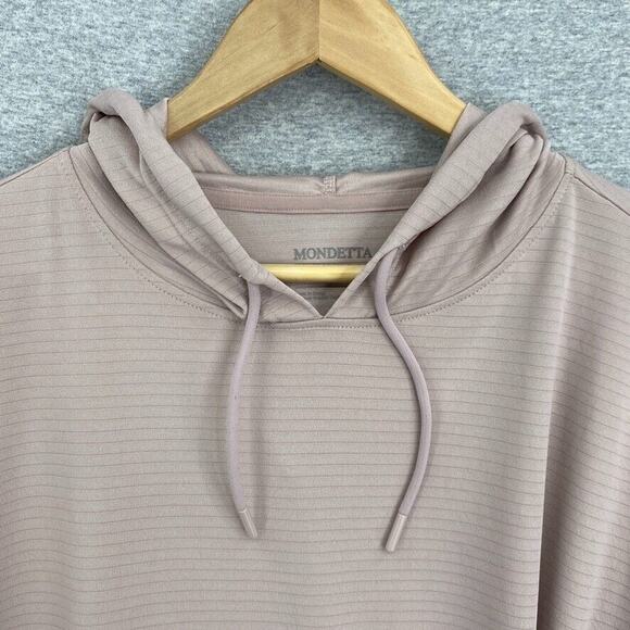 Mondetta Performance + Luxury Pullover Womens Small Blush Pink Activewear Hoodie - Picture 6 of 14